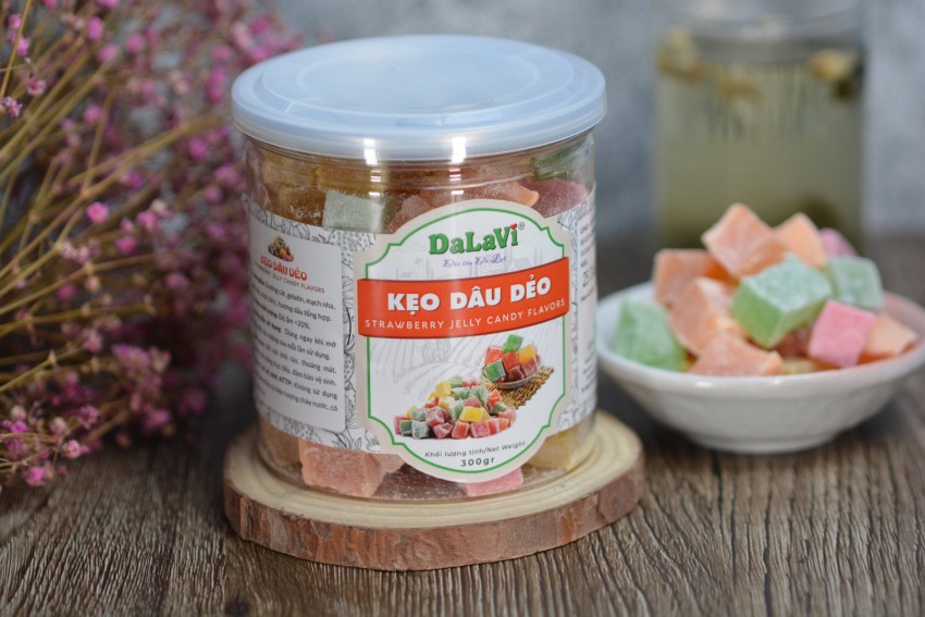 Kẹo dâu dẻo
